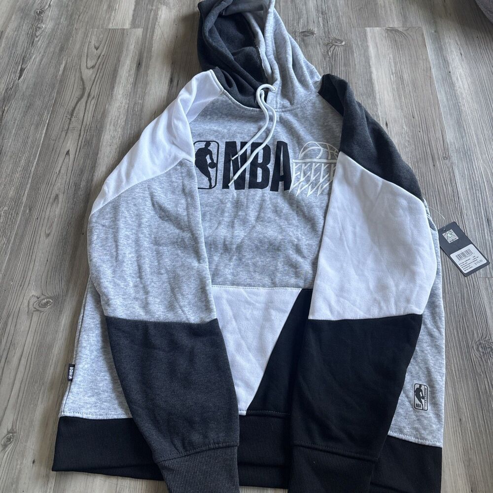 NWT NBA Men’s Hooded Intersection PO Basketball Hoodie sweatshirt L